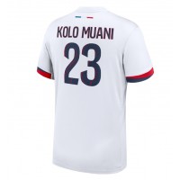 Maglia Calcio Paris Saint-Germain Randal Kolo Muani #23 Seconda Divisa 2024-25 Manica Corta